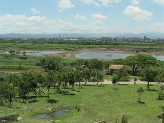 水磨坑溪鳥類棲息的生態池