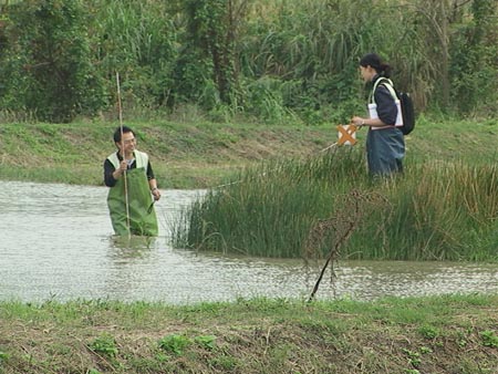 學生實地勘測